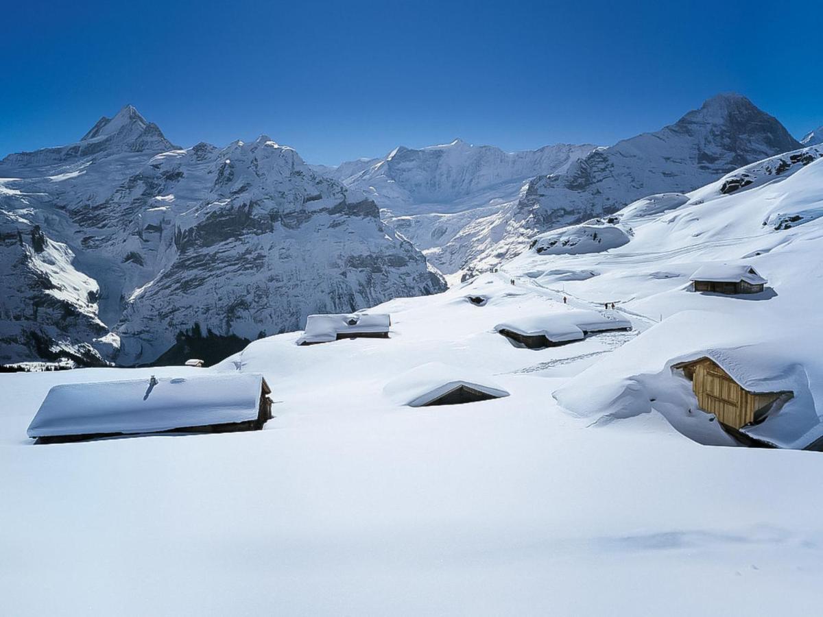 Apartment Chalet Abendrot Apartments-29 By Interhome Grindelwald Bagian luar foto
